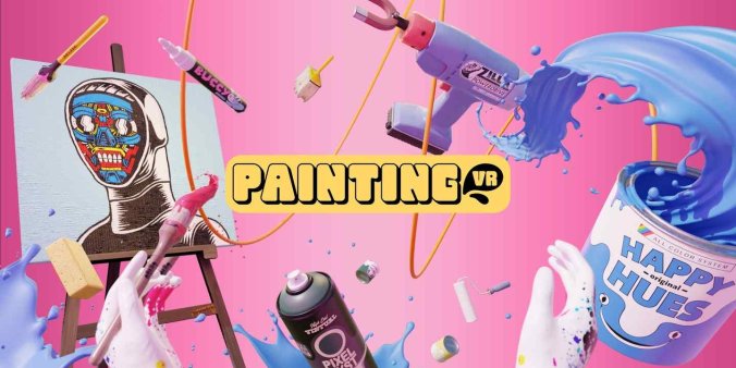 Oculus Quest 游戏《绘画模拟器》Painting VR-魔趣网精选