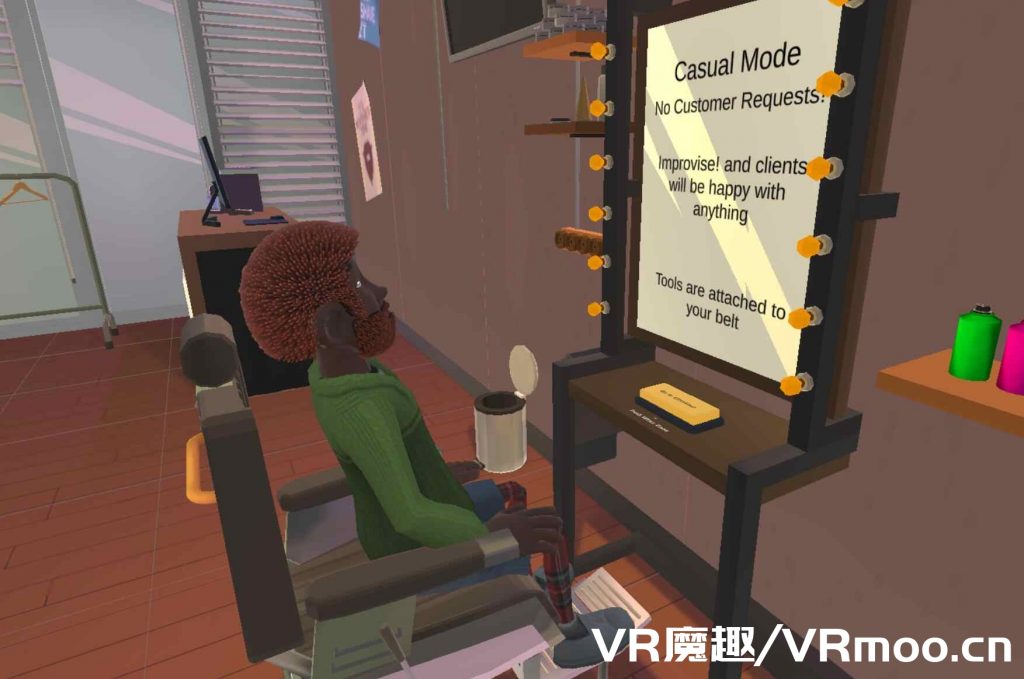 Oculus Quest 游戏《Barbershop Simulator VR》理发店模拟器