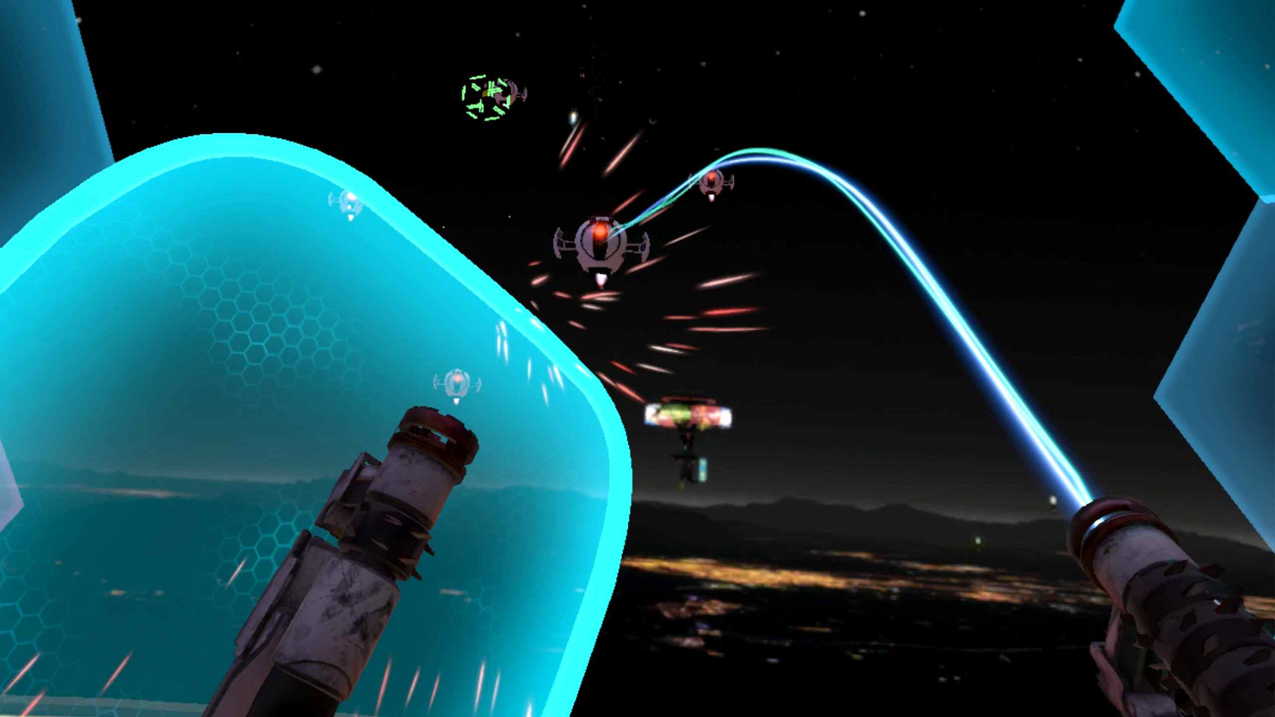 Oculus Quest 游戏《宇宙海盗射击》Space Pirate Trainer DX