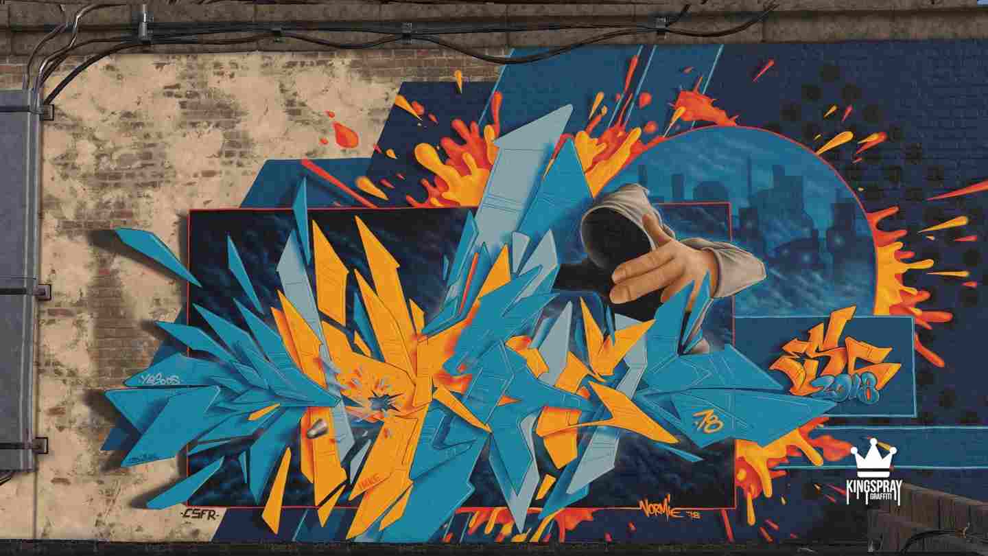 Oculus Quest 游戏《涂鸦模拟器》Kingspray Graffiti
