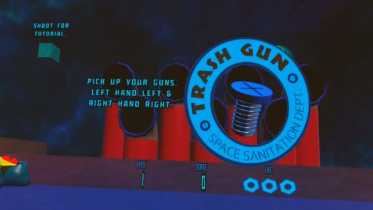 Oculus Quest 游戏《垃圾桶》Trash Gun