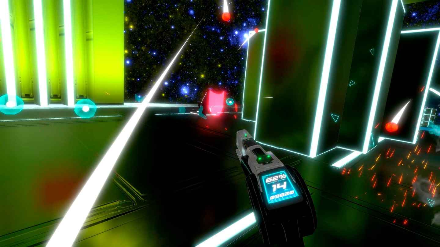 OculusQuest 游戏《音乐冲击波》Beat Blaster