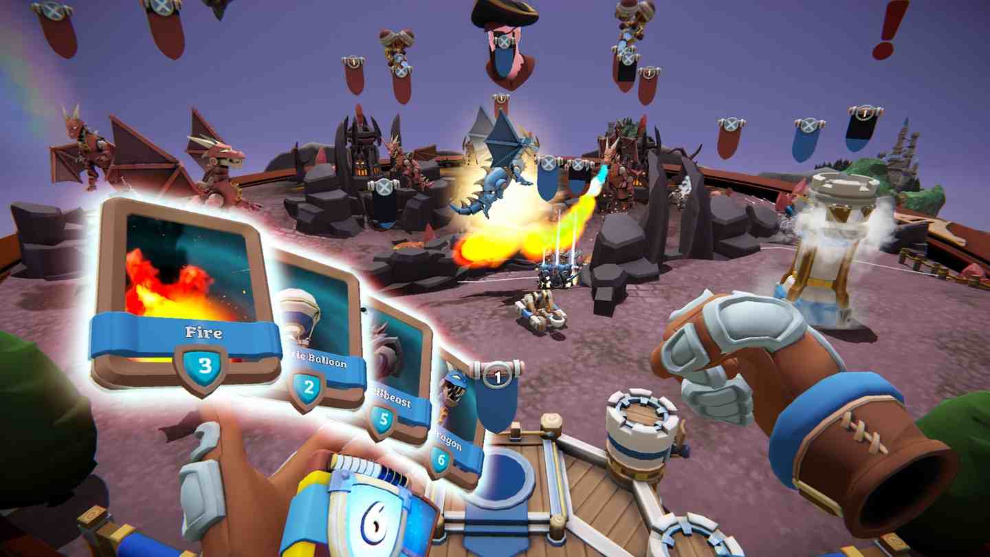 Oculus Quest 游戏《天镜：王国乱斗》Skyworld: Kingdom Brawl