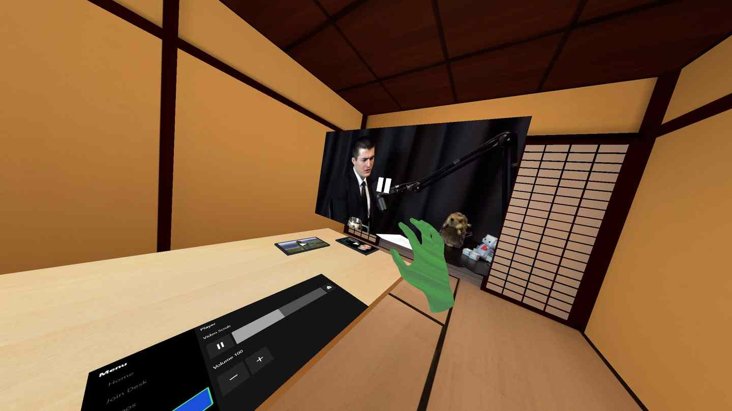 Oculus Quest 游戏《Bonsai Desk》积木比拼
