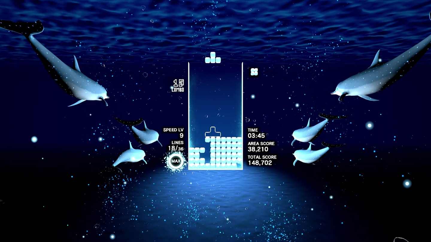 Oculus Quest 游戏《俄罗斯方块:效应》Tetris® Effect: Connected