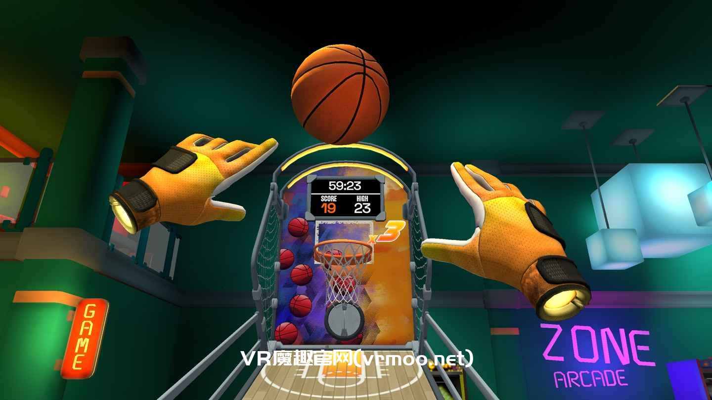 Oculus Quest 游戏《暴走投篮》In da Hoop JUST HOOPS