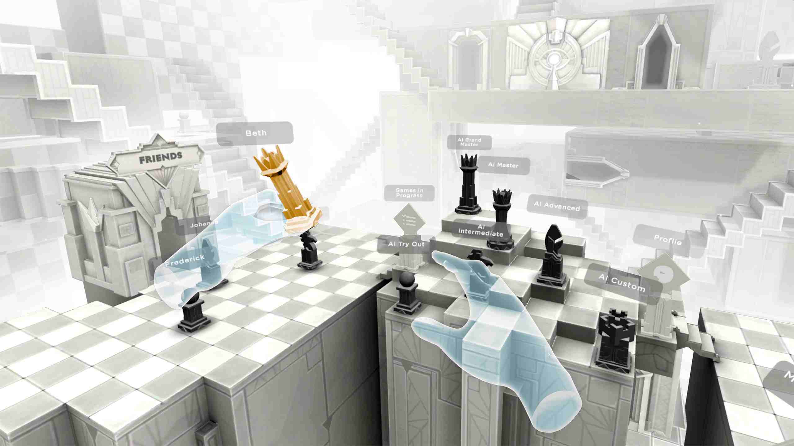 Oculus Quest 游戏《国际象棋》Chess Club VR