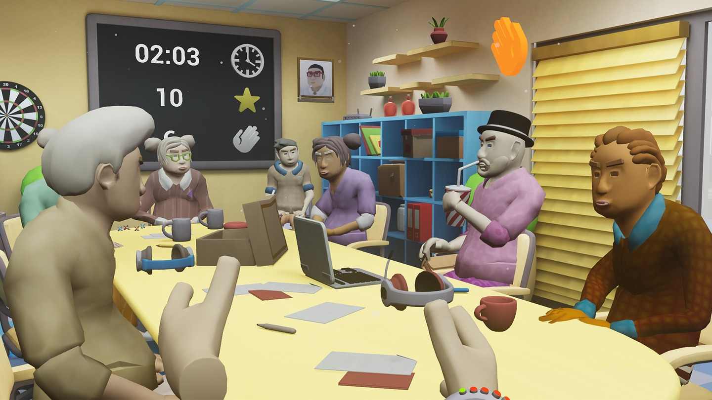 Meta Quest 游戏《扇耳光》Slappy Board
