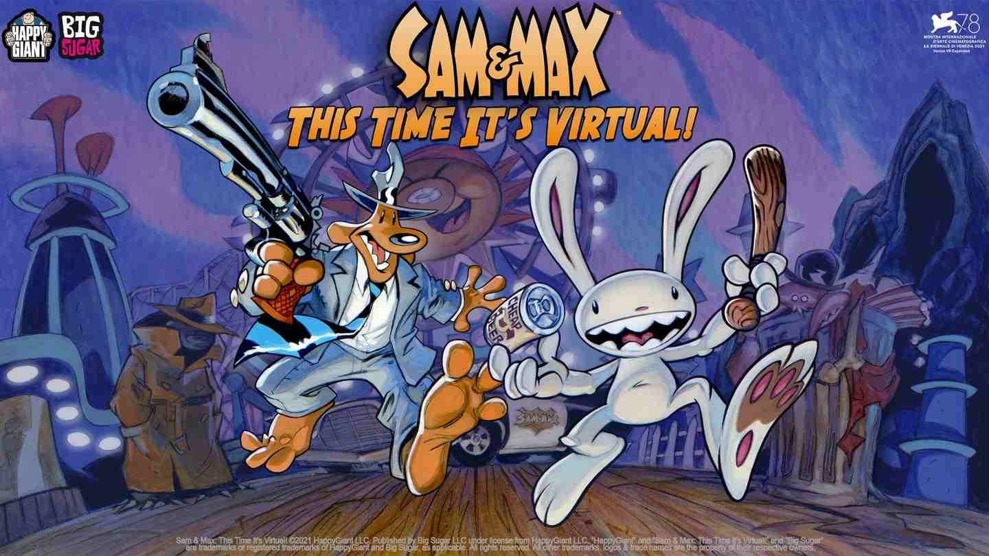 Oculus Quest 游戏《奇妙创通关:虚拟警探》Sam and Max: This Time Its Virtual