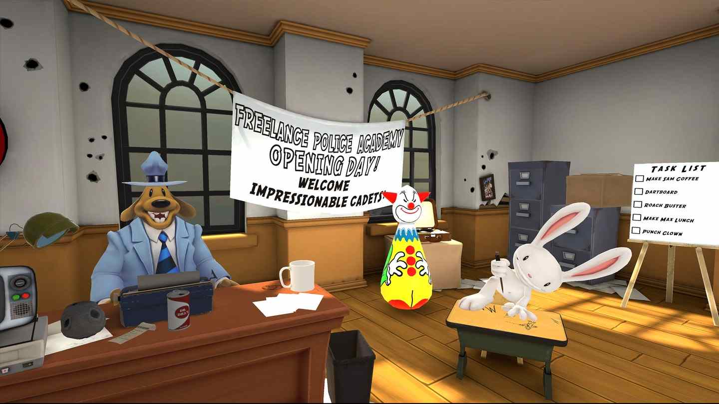 Oculus Quest 游戏《奇妙创通关:虚拟警探》Sam and Max: This Time Its Virtual