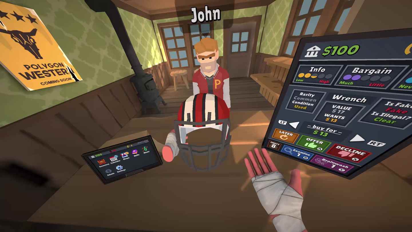Oculus Quest 游戏《经销商模拟器》Dealer Simulator