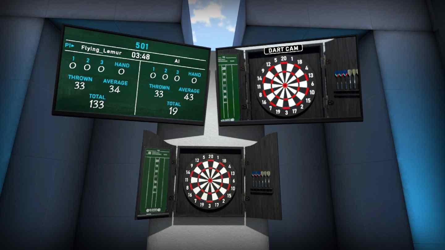Oculus Quest 游戏《靶子上的VR飞镖》On Target VR Darts