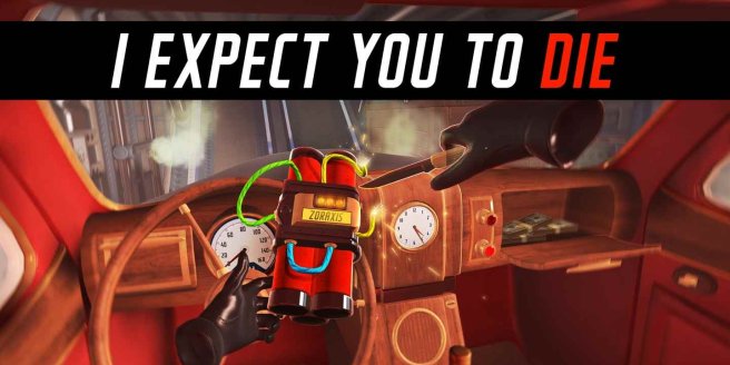 Oculus Quest 游戏《我希望你死》I Expect You To Die 改版 – 添加过商店试玩版的必须安装这个版本才能玩-魔趣网精选