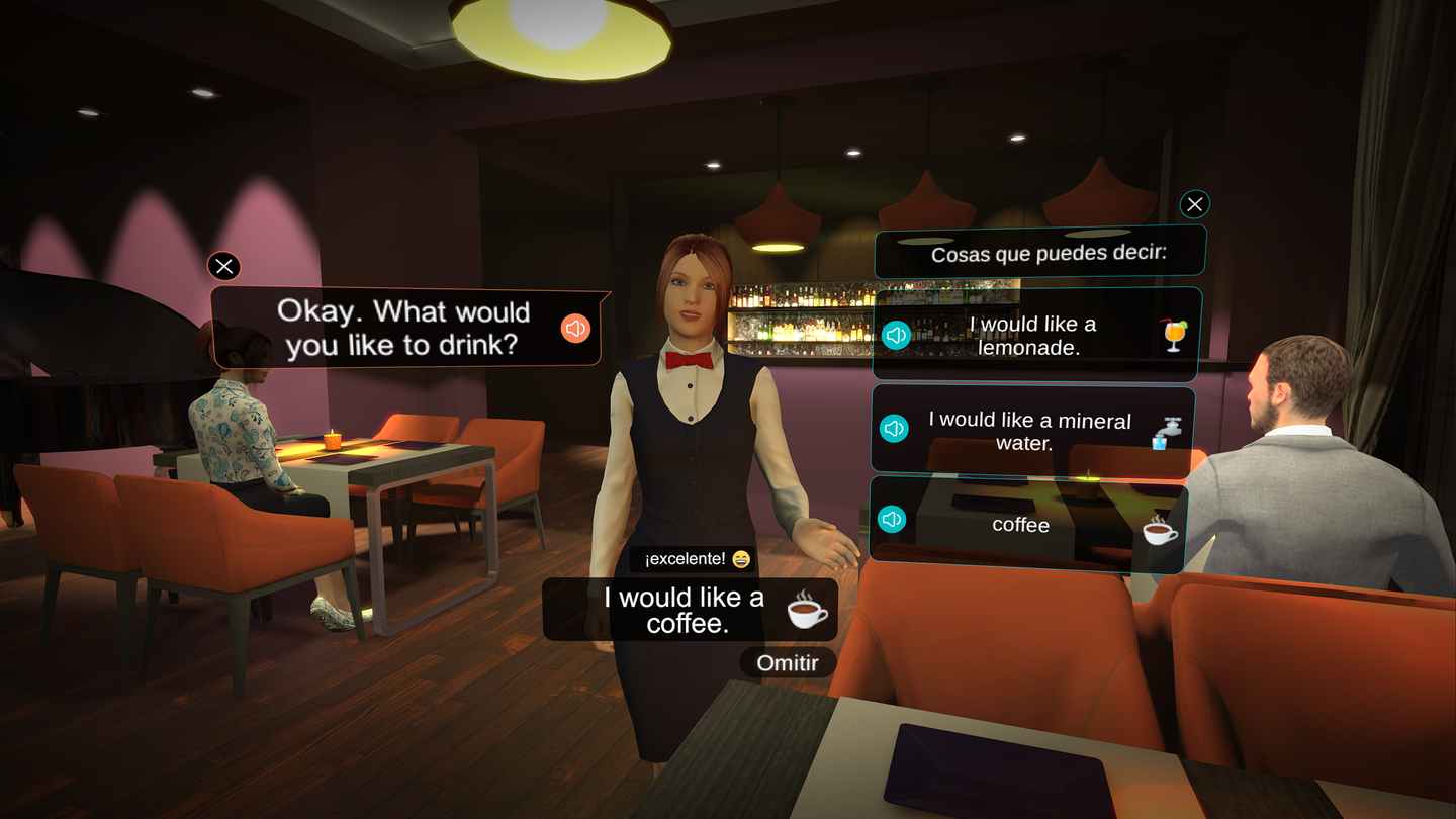 Oculus Quest 游戏《在 VR 中学习语言》Mondly - Practice Languages in VR