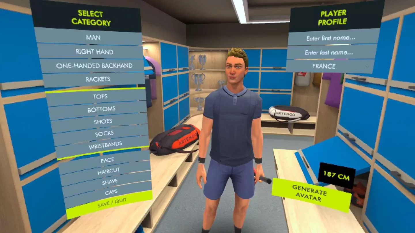 Oculus Quest 游戏《网球场上》Tennis On-Court