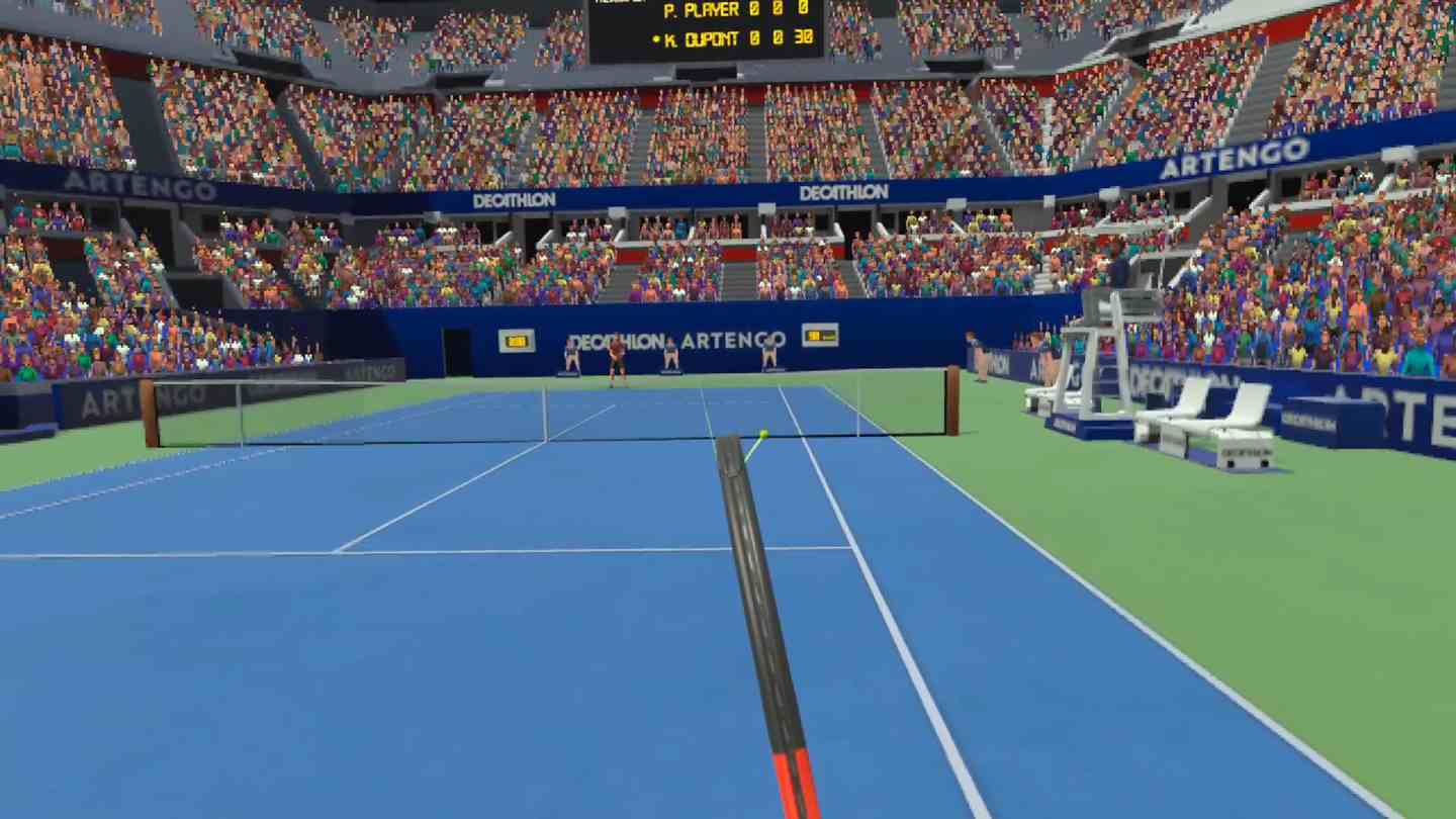 Oculus Quest 游戏《网球场上》Tennis On-Court