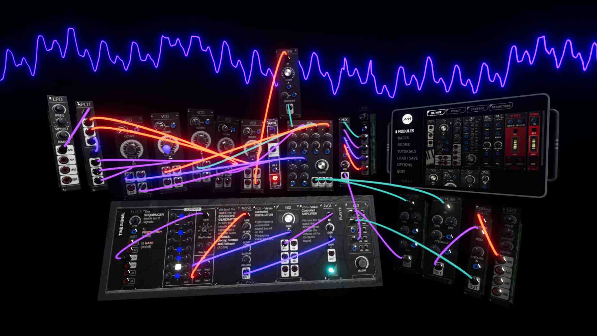 Oculus Quest 游戏《虚拟合成器》SYNTHSPACE VR