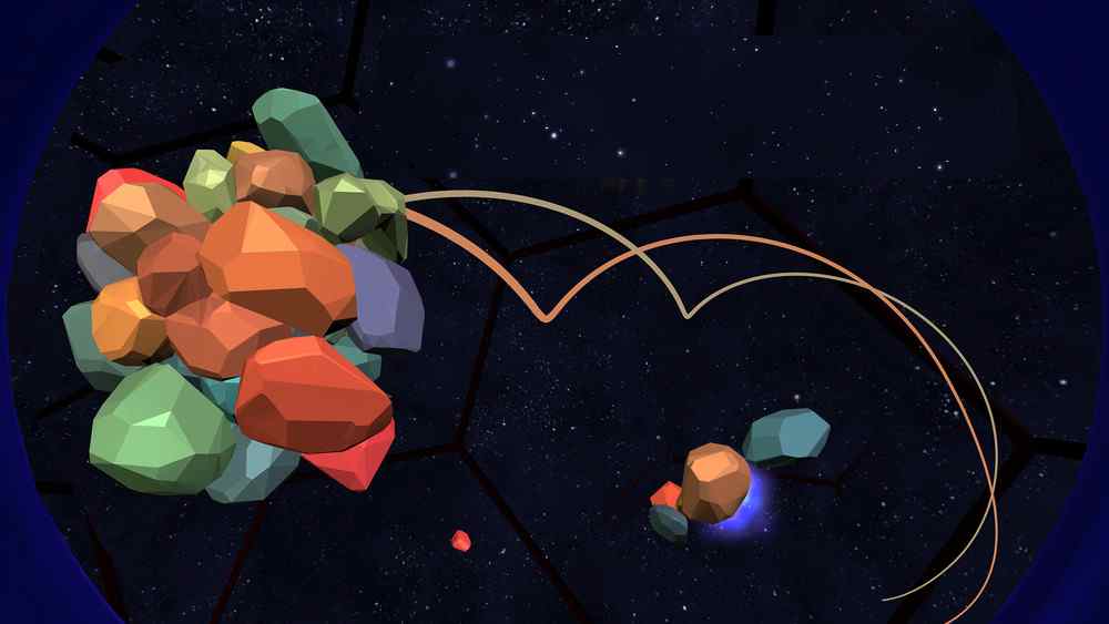 Oculus Quest 游戏《Chunky Orbits VR》笨重的轨道