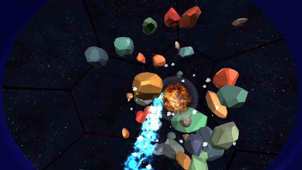 Oculus Quest 游戏《Chunky Orbits VR》笨重的轨道