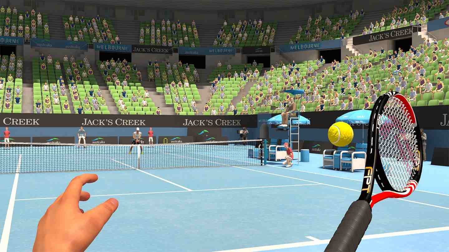 Oculus Quest 游戏《第一人称网球 - 真正的网球模拟器》First Person Tennis - The Real Tennis Simulator