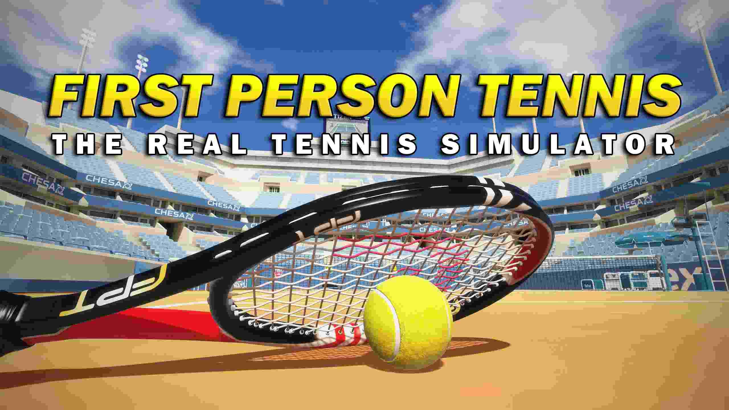 Oculus Quest 游戏《第一人称网球 - 真正的网球模拟器》First Person Tennis - The Real Tennis Simulator
