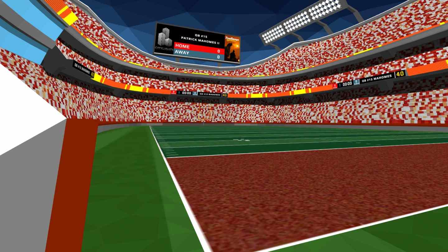 Oculus Quest 游戏《MVP 橄榄球 - 帕特里克·马霍姆斯》MVP Football - The Patrick Mahomes Experience