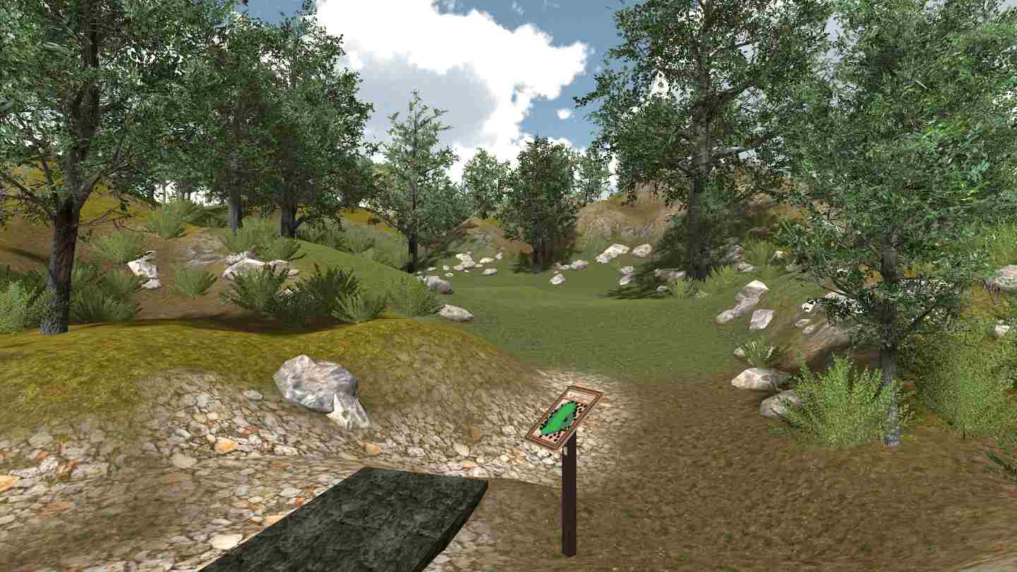 Oculus Quest 游戏《飞盘高尔夫》Off The Chains Disc Golf