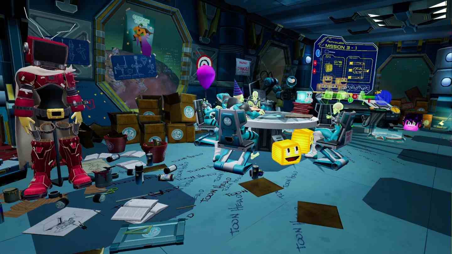 Oculus Quest 游戏《卡通头船长 vs 来自外太空的朋克VR》Captain ToonHead vs the Punks from Outer Space
