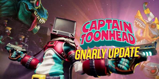 Oculus Quest 游戏《卡通头船长 vs 来自外太空的朋克VR》Captain ToonHead vs the Punks from Outer Space-魔趣网精选