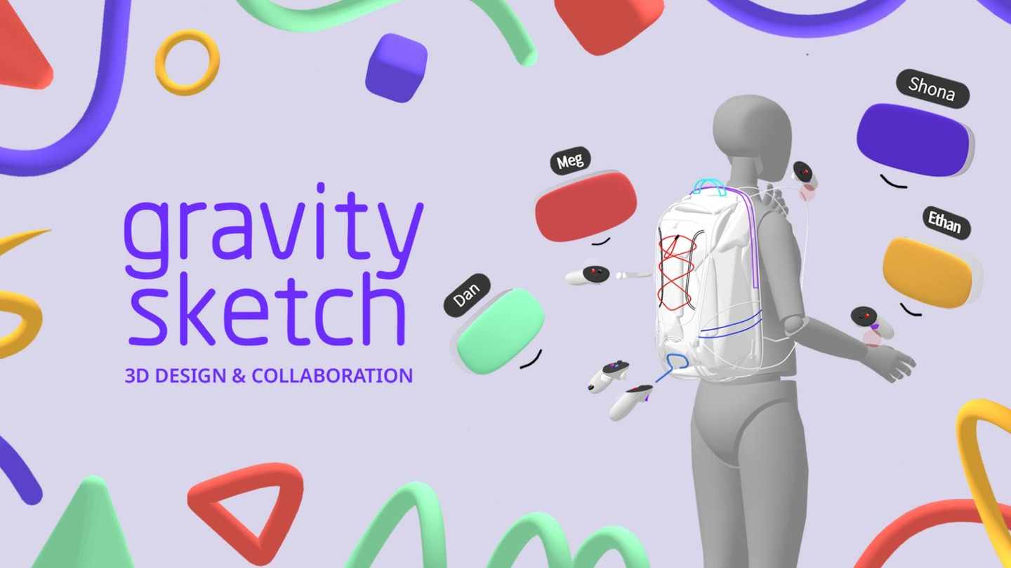 Oculus Quest 游戏《重力素描》Gravity Sketch