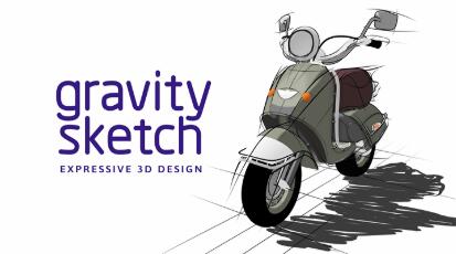 Oculus Quest 游戏《重力素描》Gravity Sketch-魔趣网精选