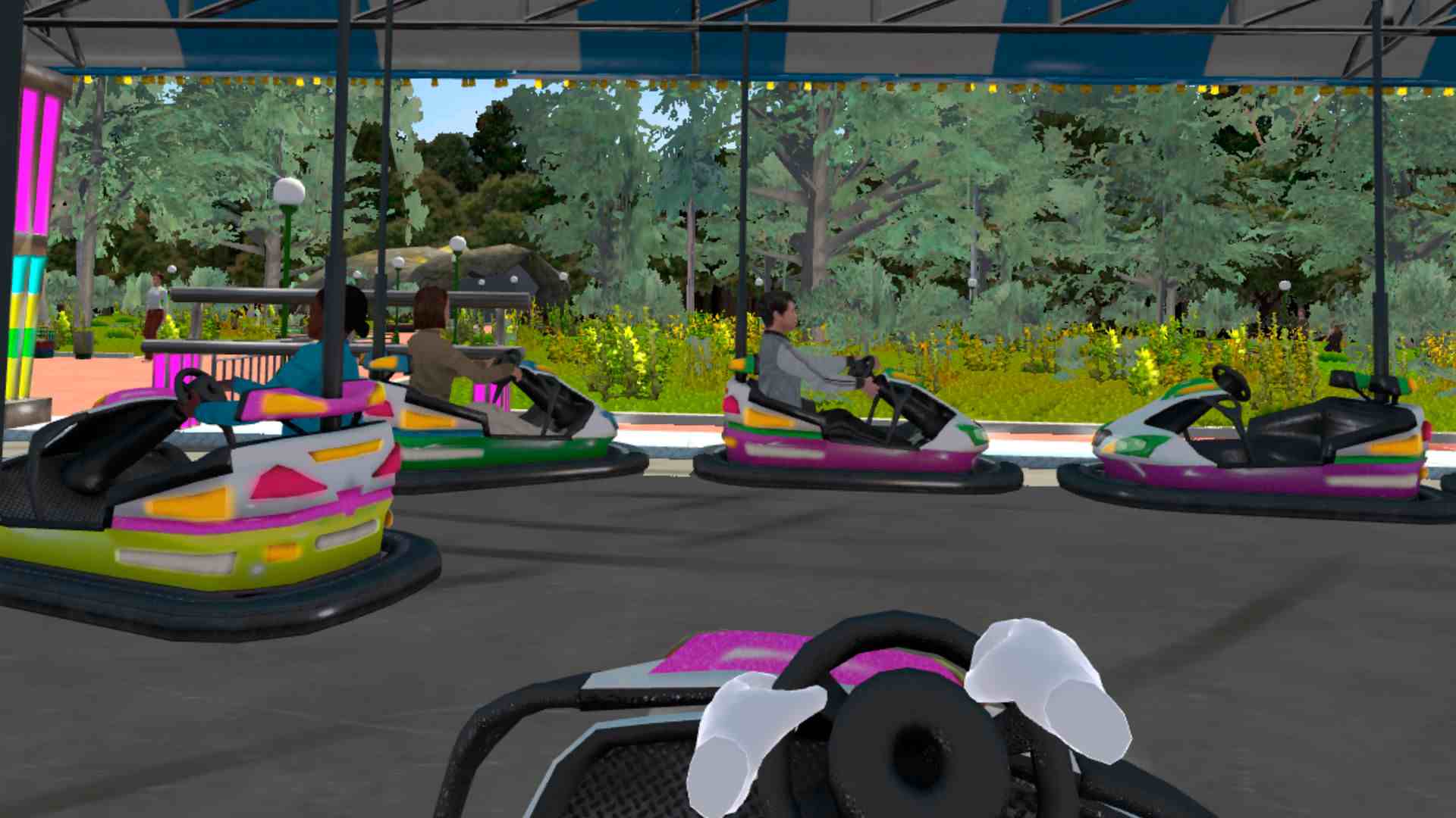 Oculus Quest 游戏《主题公园模拟器：过山车天堂》Theme Park Simulator: Rollercoaster Paradise VR