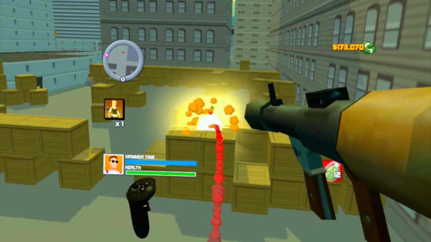Oculus Quest 游戏《Hammer 2》卡通侠盗飞车 GTA VR