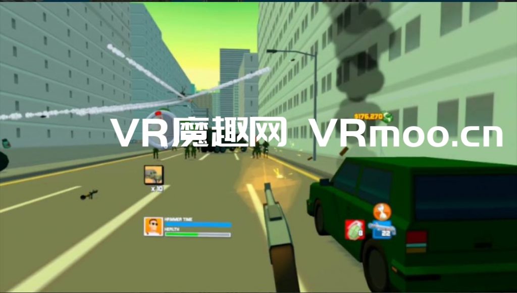 Oculus Quest 游戏《Hammer 2》卡通侠盗飞车 GTA VR
