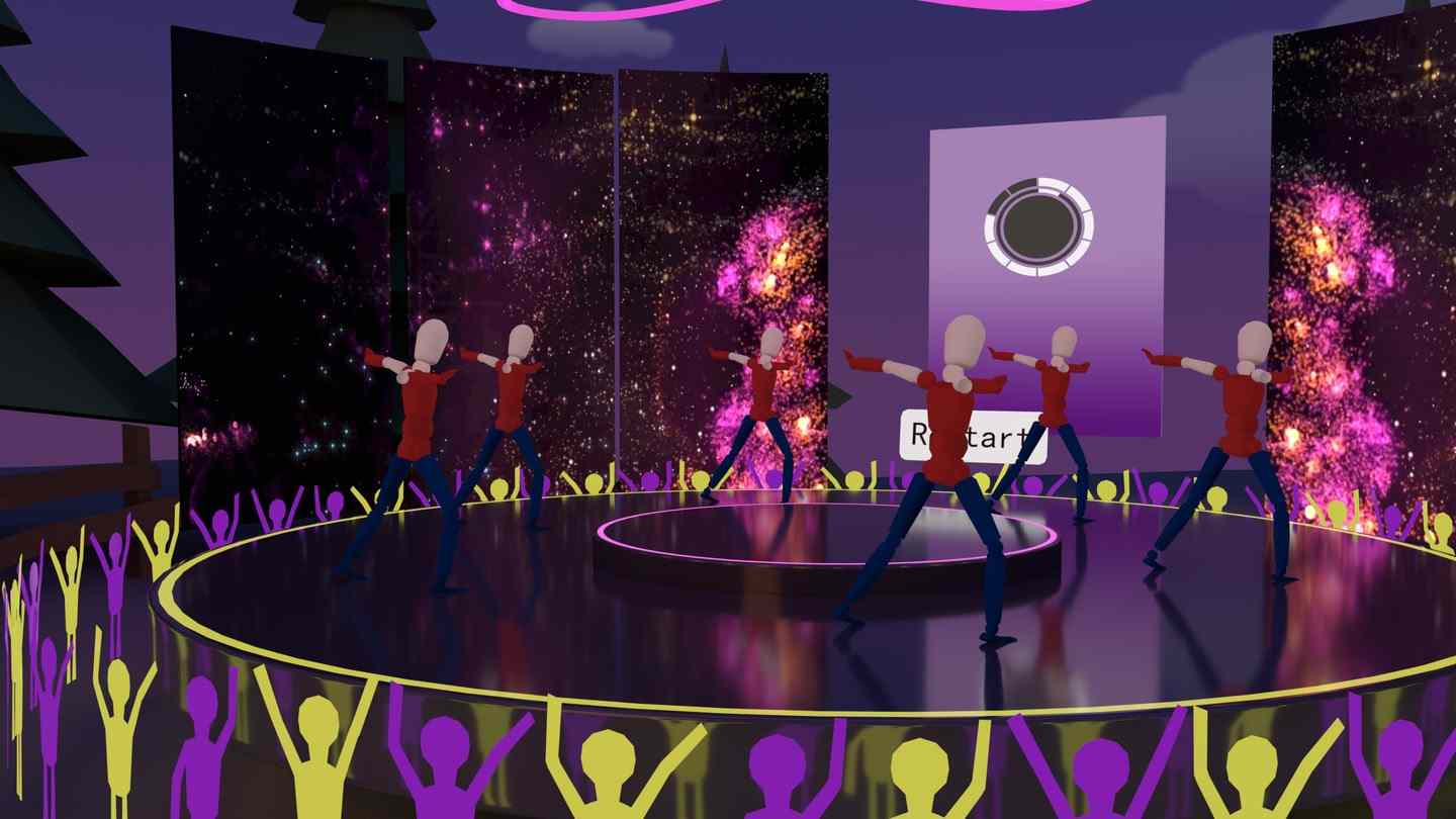 Oculus Quest 游戏《Burning Shoes VR / Dance workout VR》舞蹈充电鞋 VR