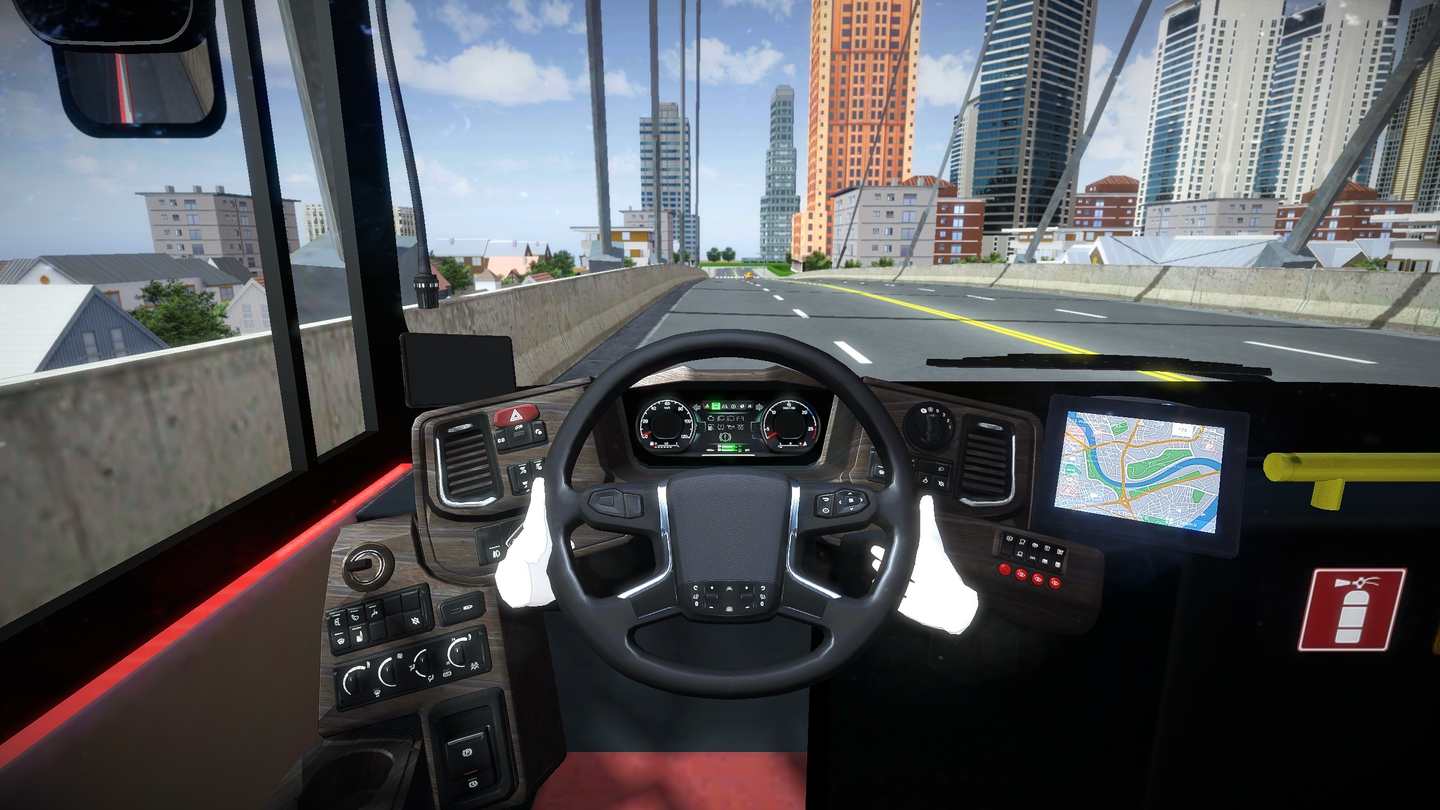 Oculus Quest 游戏《巴士驾驶游戏 - 巴士模拟器》Bus Driving Game - Bus Simulator