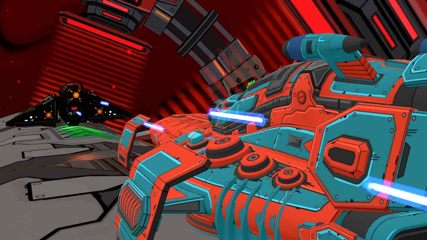 Oculus Quest 游戏《管道赛车》Radial-G: Proteus - VR科幻风格