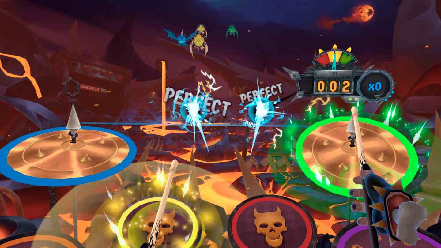 Oculus Quest 游戏《燃鼓英雄》Drums Rock VR