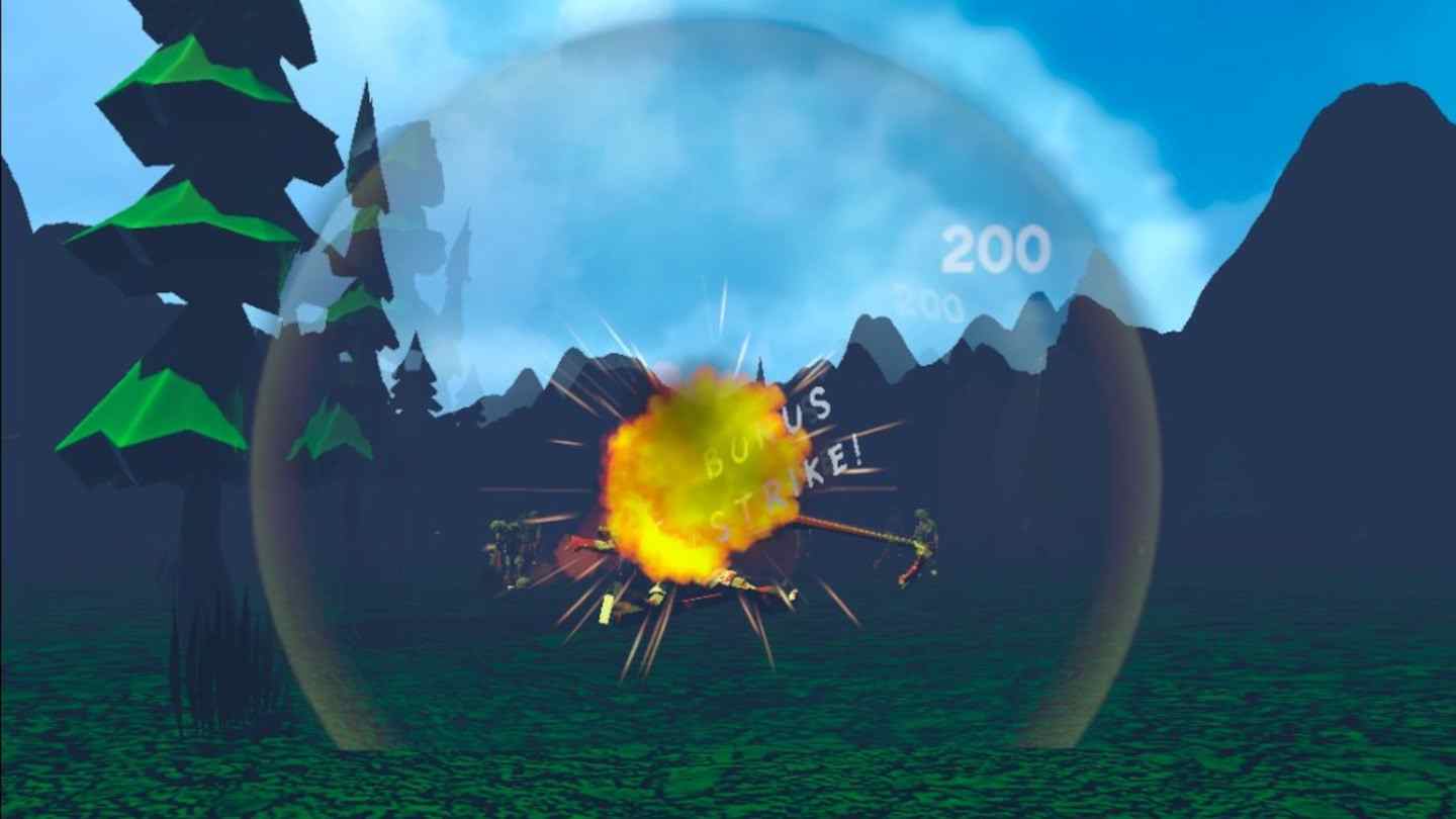 Meta Quest 游戏《僵尸大兵》Zombomber