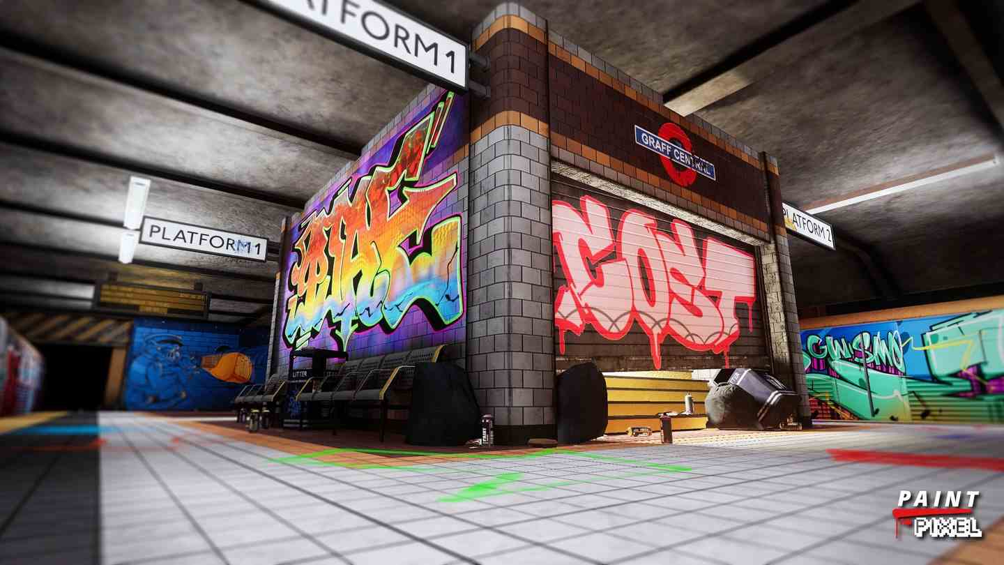 Oculus Quest 游戏《涂鸦展览》Paint To Pixel VR