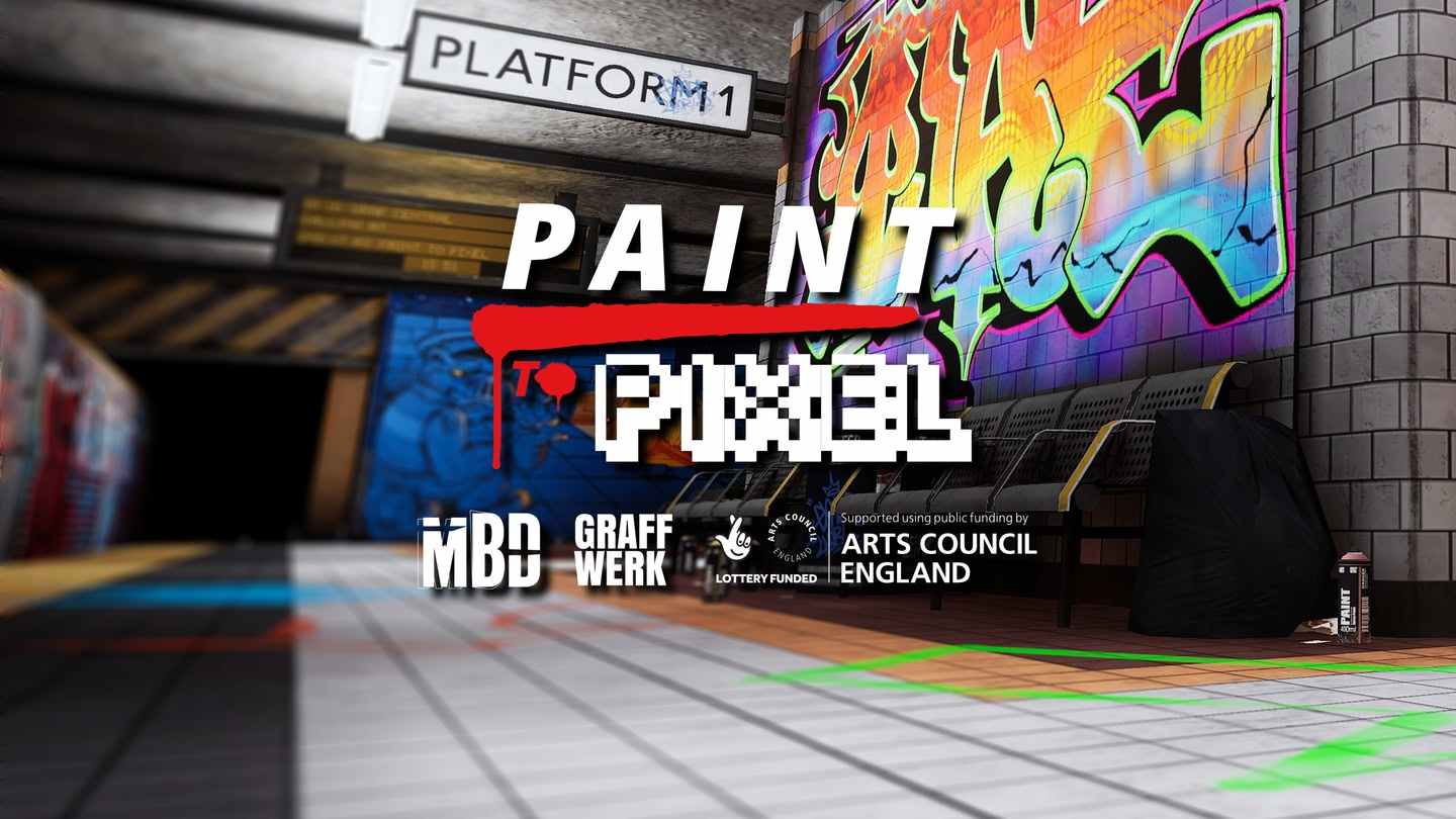 Oculus Quest 游戏《涂鸦展览》Paint To Pixel VR