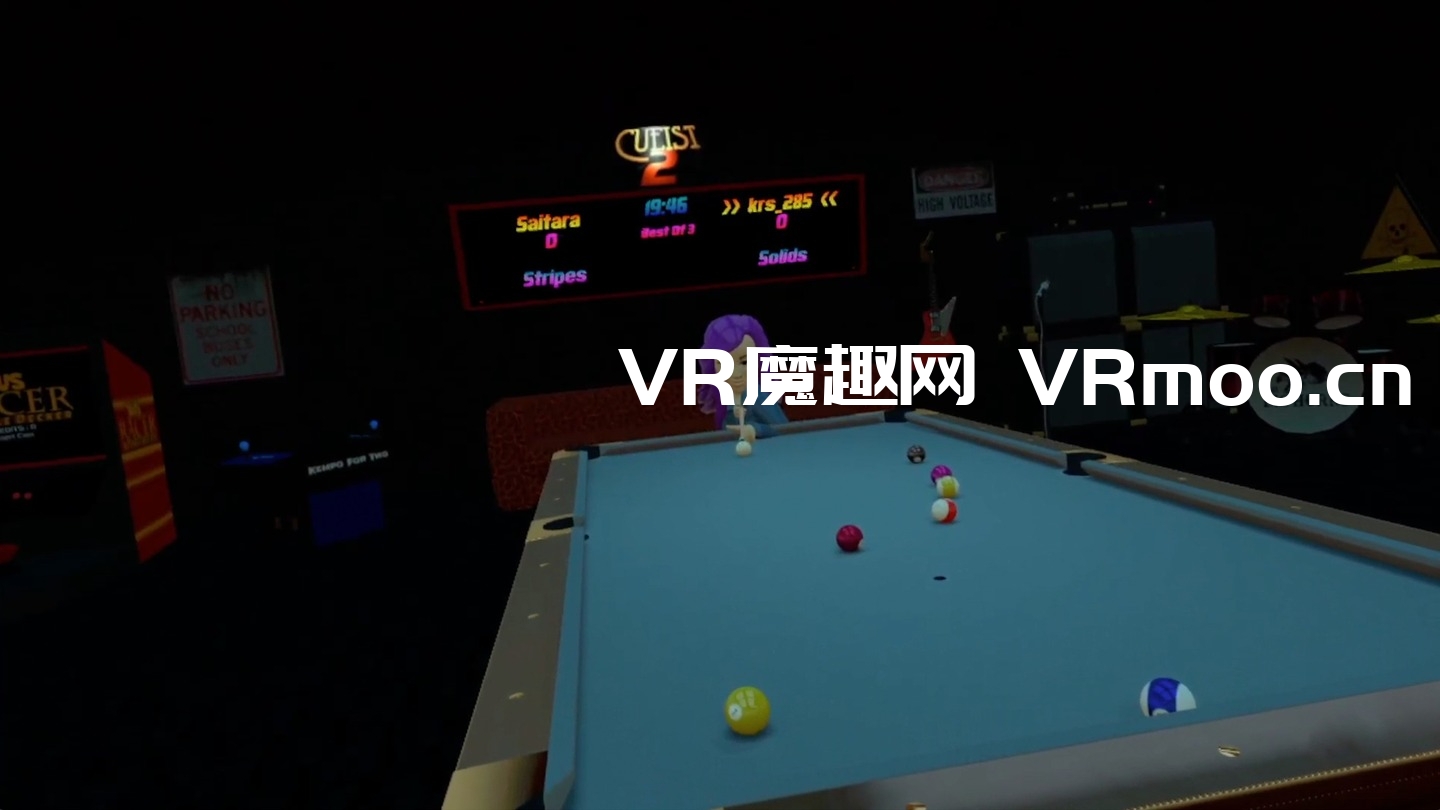 Oculus Quest 游戏《斯诺克台球》Cueist 2 VR