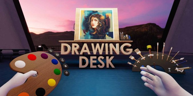 Oculus Quest 游戏《绘图台》Drawing Desk VR-魔趣网精选