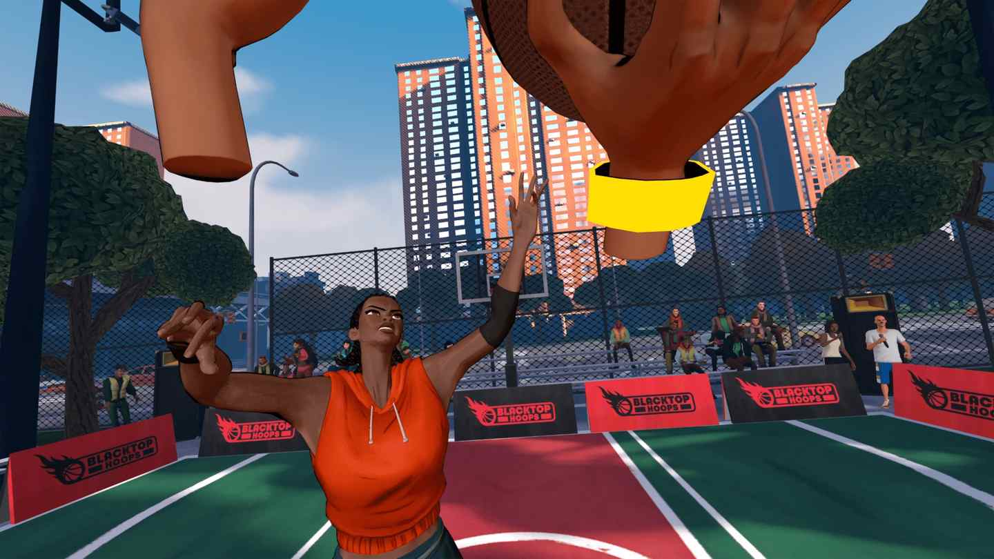 Oculus Quest 游戏《热血篮球》Blacktop Hoops VR