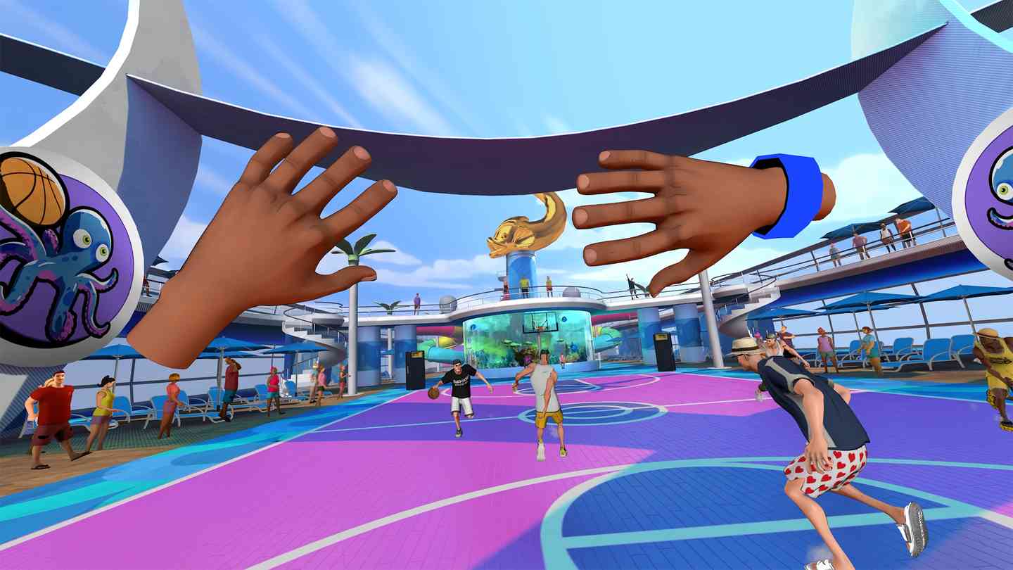 Oculus Quest 游戏《热血篮球》Blacktop Hoops VR