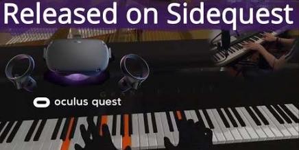 Meta Quest 游戏《Real Piano》真正的钢琴-魔趣网精选