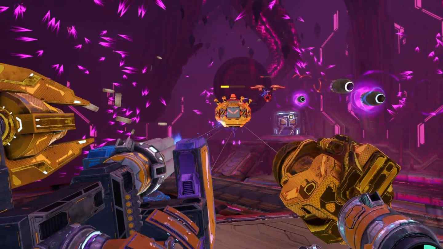 Oculus Quest 游戏《母舰：锻造》MOTHERGUNSHIP: FORGE VR