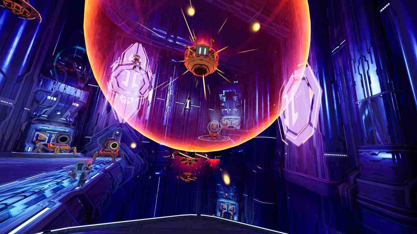 Oculus Quest 游戏《母舰：锻造》MOTHERGUNSHIP: FORGE VR
