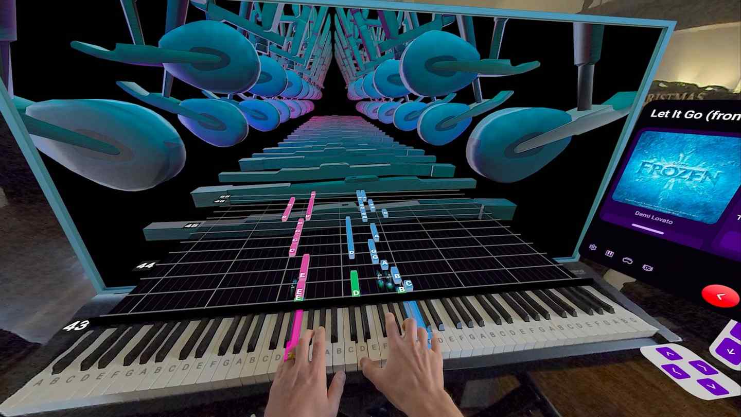 Oculus Quest 游戏《AR钢琴》PianoVision