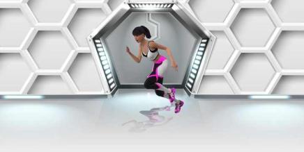 Oculus Quest 游戏《超跑 – VR健身游戏3D：科幻滑板游戏》Hyper Run – VR Fitness Games 3D : SciFi Race Game-魔趣网精选